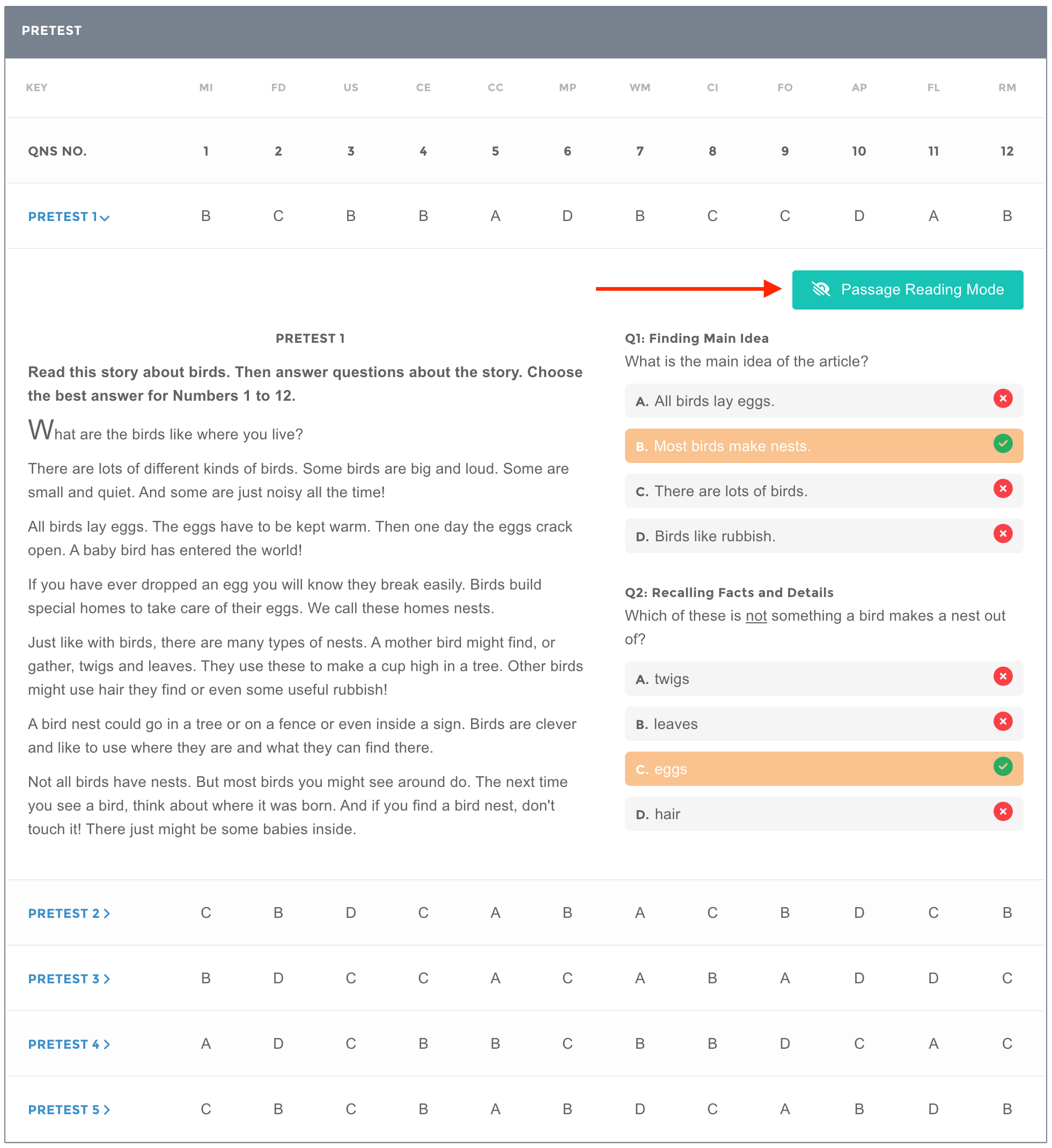 IDENTIFY Answer Keys Bright Islands CoCo — Help Centre